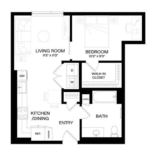 Floor plan U8
