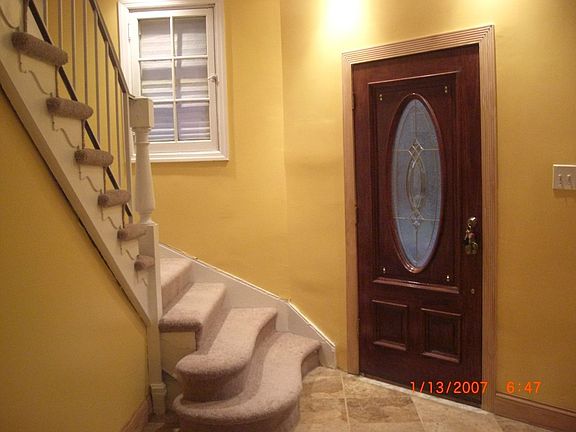 Interior front door