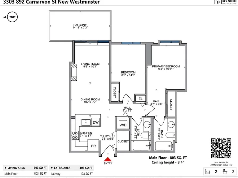 892 Carnarvon St #3303 — Photo 22