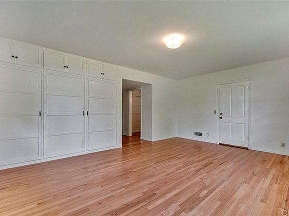 Master bedroom with lots of closet space
