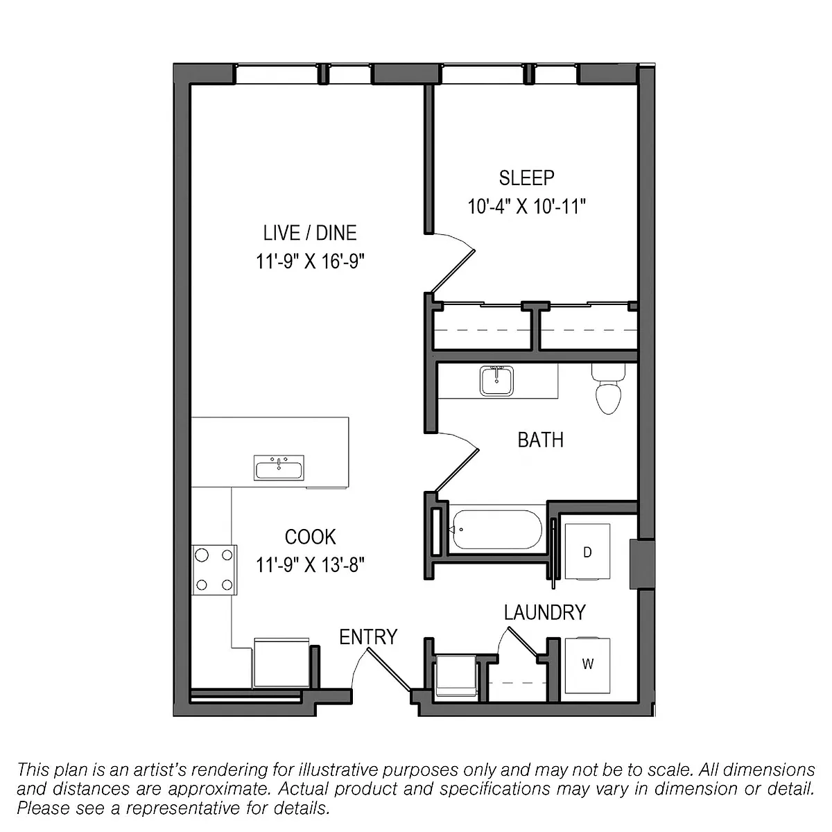 Floor plan A3A