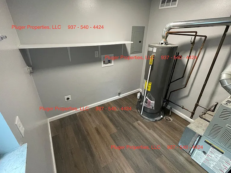 Washer and electric dryer hookups