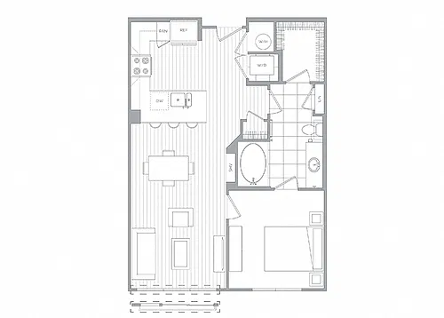 Floor plan Edgewater 1