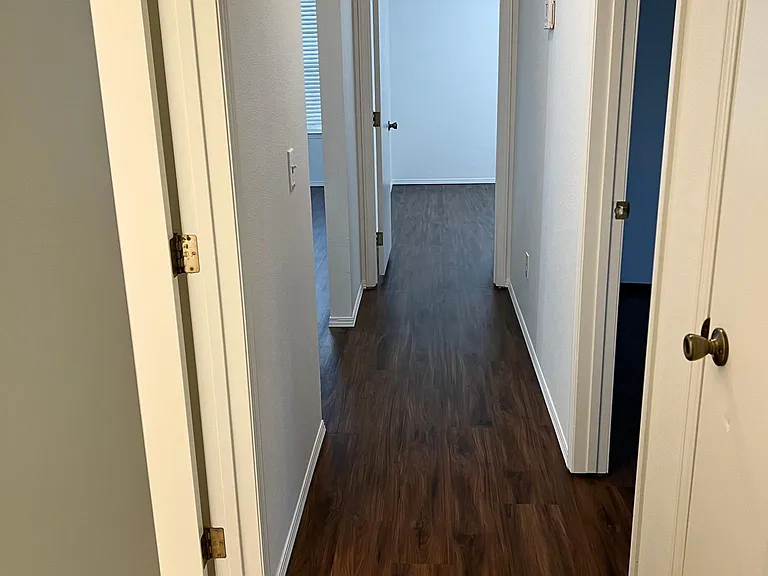 Hall leading to LR and Bedrooms