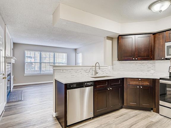Kitchen, living room all new
