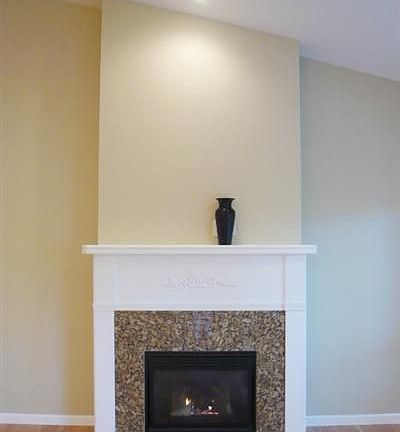 Fireplace with Granite Surround