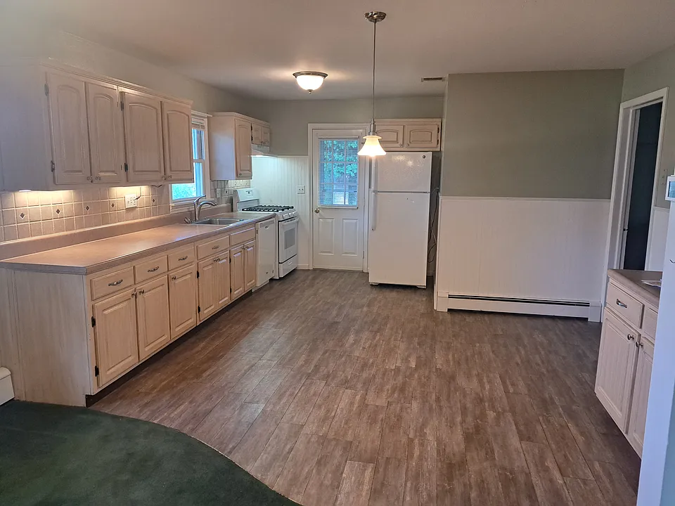 Kitchen view from living room