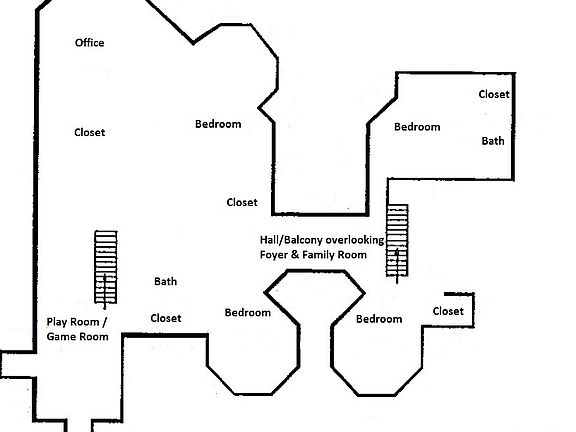 Second Floor floor plan
