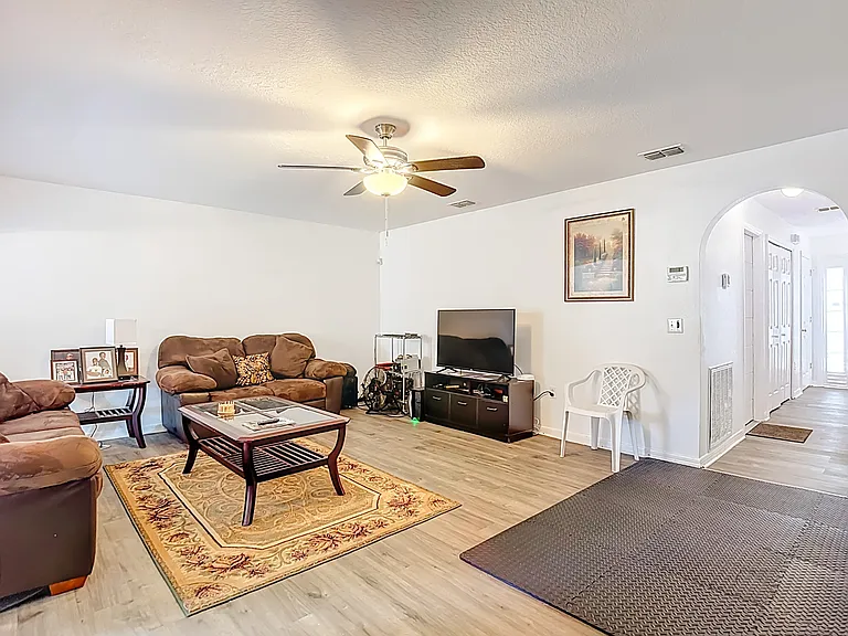 Shared living space. Downstairs.