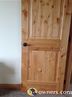 Hickory Interior door and trim