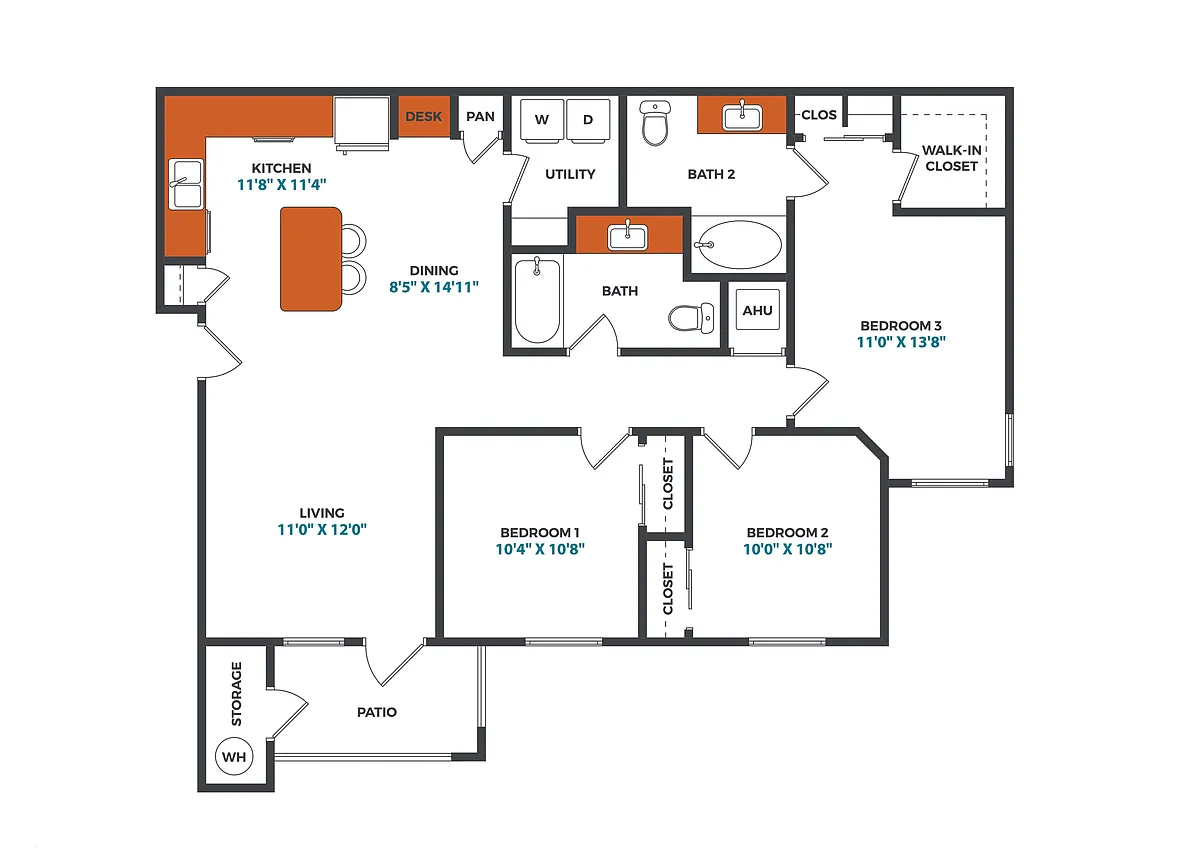Floor plan C1