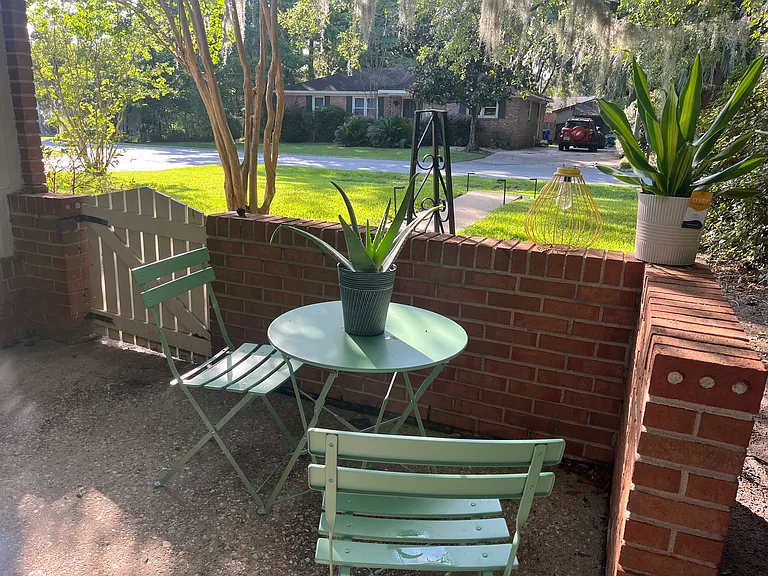 Front porch area