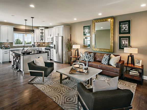 Entertain in the open floor plan.