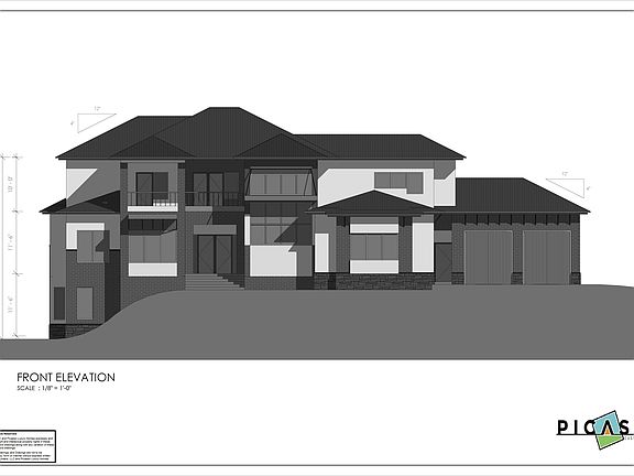 Rendered Front Elevation