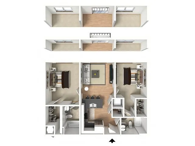 Floor plan Topaz