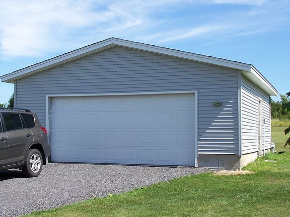 Newer 2 car Garage