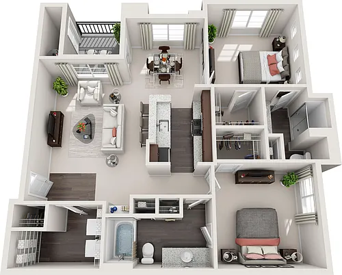 Floor plan B1