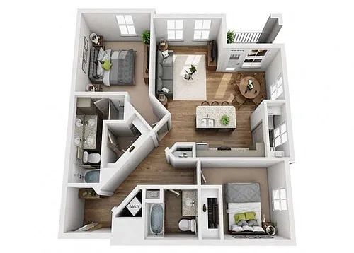 Floor plan The Cumberland