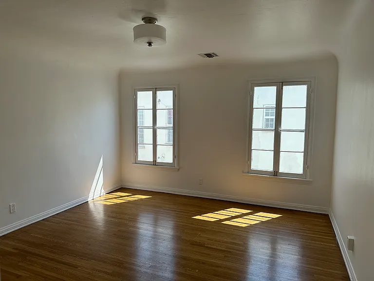 Bedroom #1 with walk-in closet