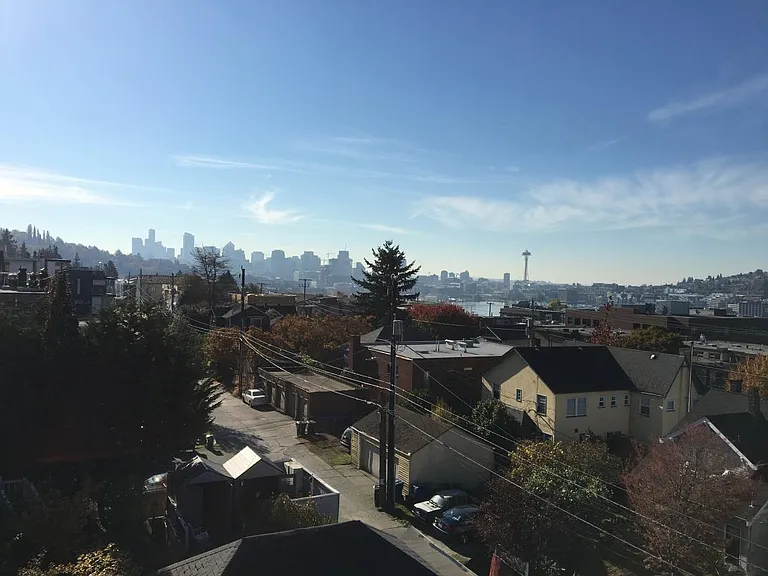 Deck view to downtown