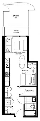 Floor plan 416