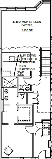 Floor plan 4740 McPherson