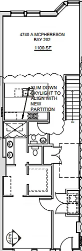 Floor plan 4740 McPherson