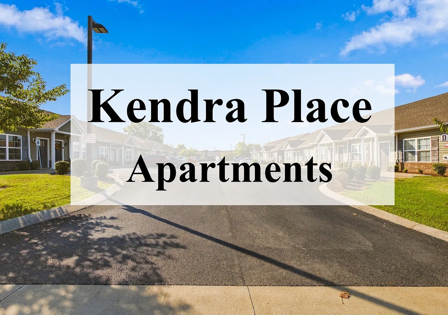 Kendra Place Apartments — Photo 1