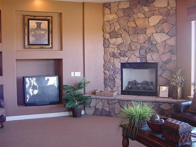 Great Room w/Stone fireplace