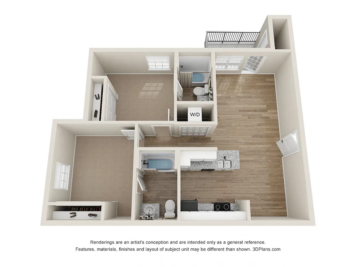Floor plan B1