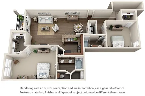 Floor plan Kalinda