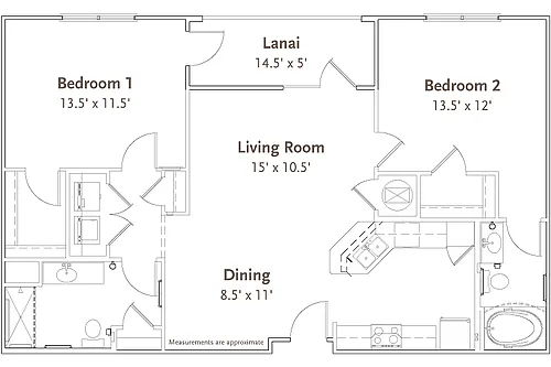 Floor plan Valencia