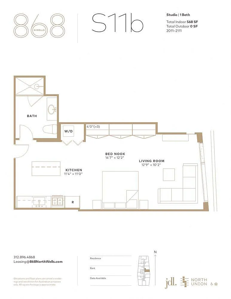 Floor plan S11B