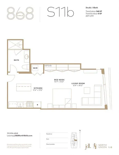 Floor plan S11B