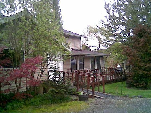 back deck and driveway