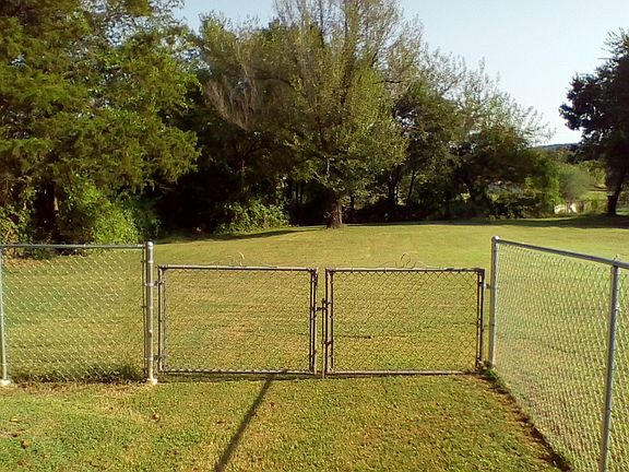 Yard is a  doublel Lot