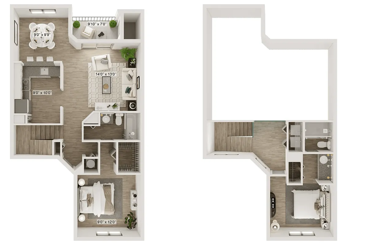 Floor plan B2
