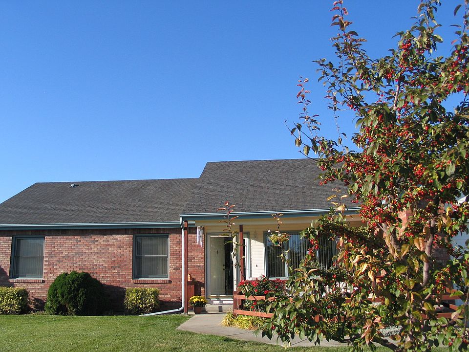Front of the house in the fall