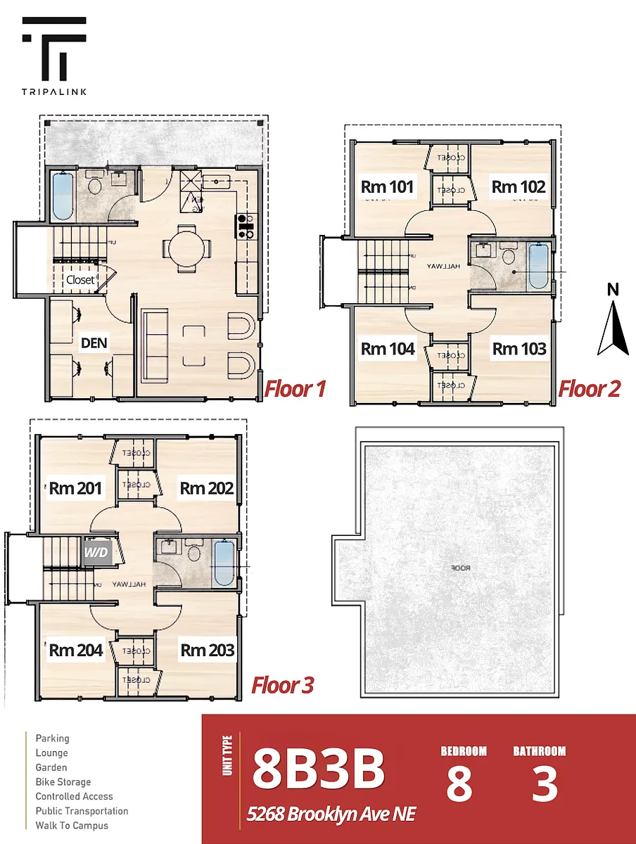 Floor plan BrooklynHouse 5268