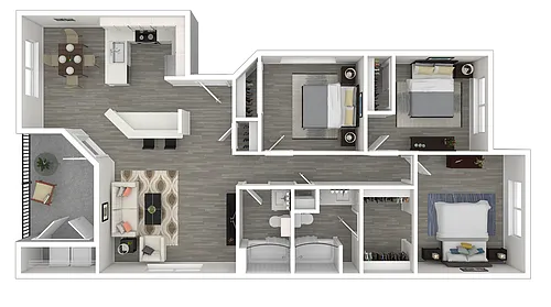 Floor plan MONTCLAIRE
