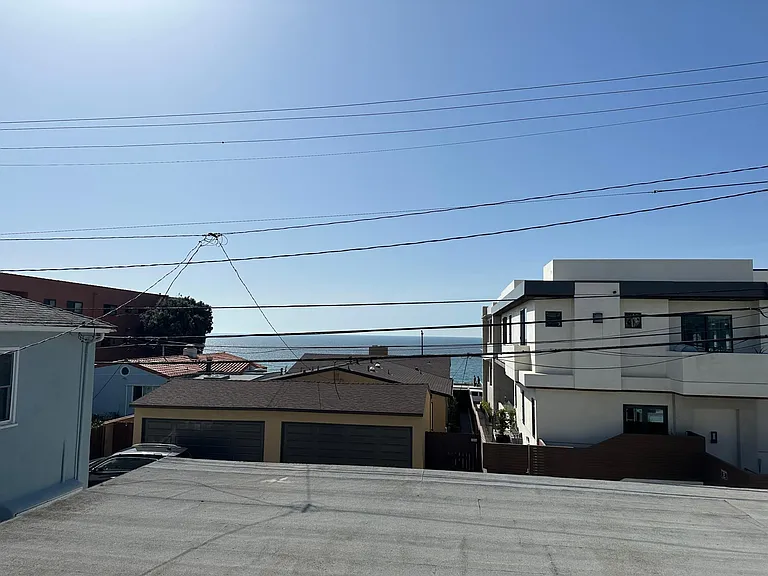 Ocean view from rear balcony