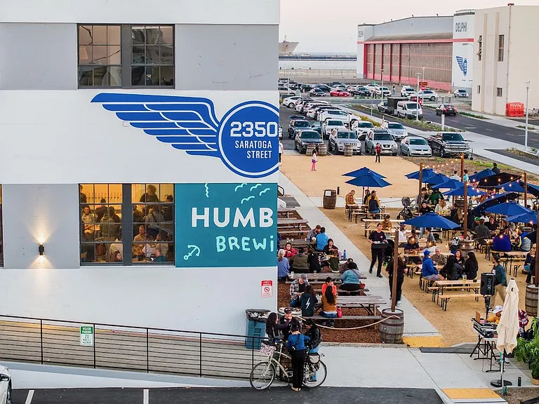 Our on-site brewery, Humble Sea!