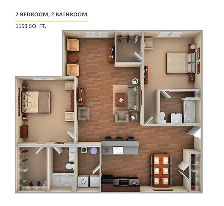 Floor plan GARDENIA