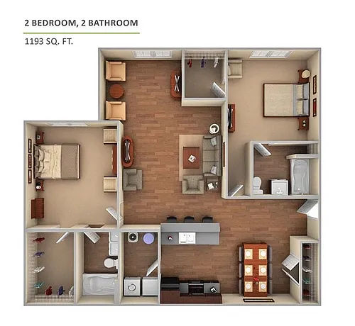 Floor plan GARDENIA