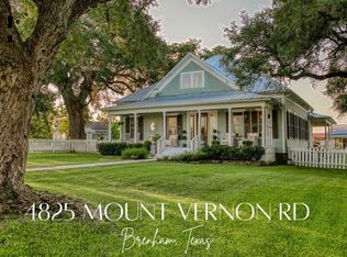 4825 Mount Vernon Rd, Brenham, TX 77833