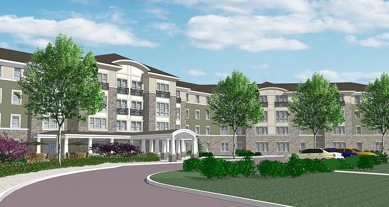 Victory Crossing Senior Apartments Rendering
