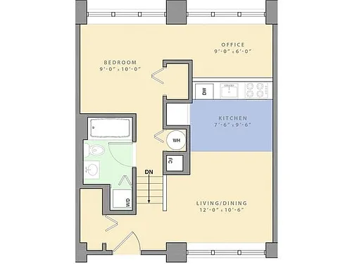 Floor plan Crescent
