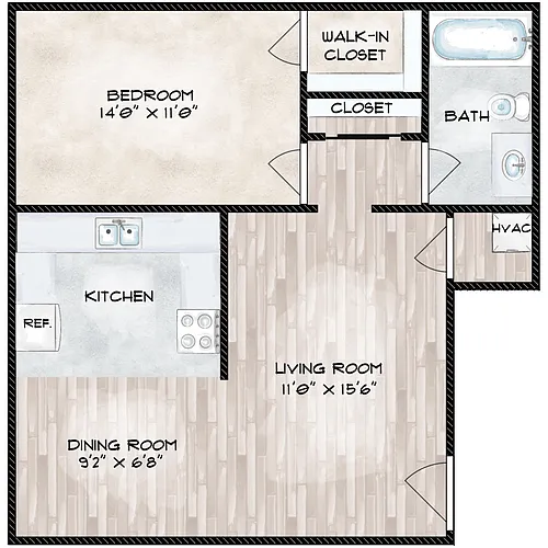 Floor plan The James