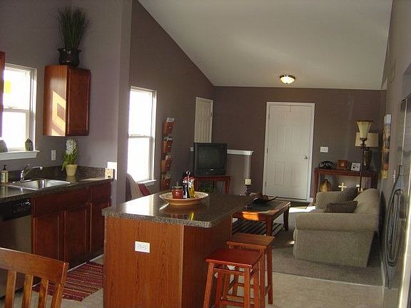 Kitchen Into Living Room