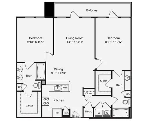 Floor plan B1_1175